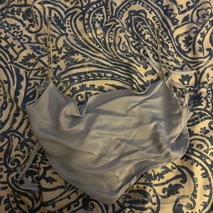 Glassons light blue Rhinestone Strap top